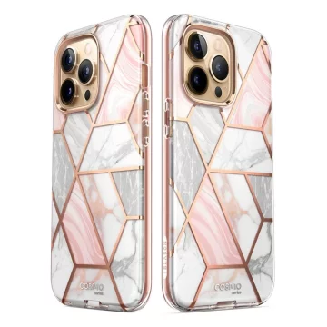 Etui Supcase Cosmo für Apple iPhone 14 Pro Max Marmor