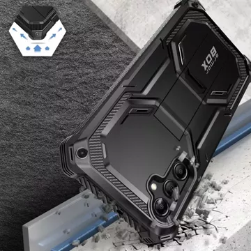 Etui Supcase IBLSN ArmorBox für Samsung Galaxy A55 5G Schwarz