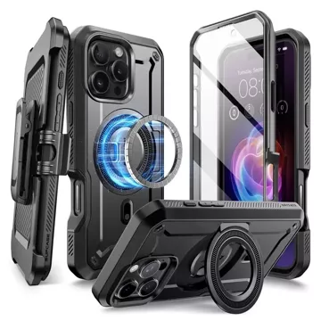 Etui Supcase UB Pro Mag für MagSafe für iPhone 16 Pro Max Schwarz