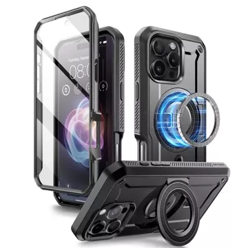 Etui Supcase UB Pro Mag für MagSafe für iPhone 16 Pro Max Schwarz