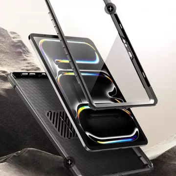 Etui Supcase Unicorn Beetle Pro für Apple iPad Pro 11 5 / 2024 Schwarz