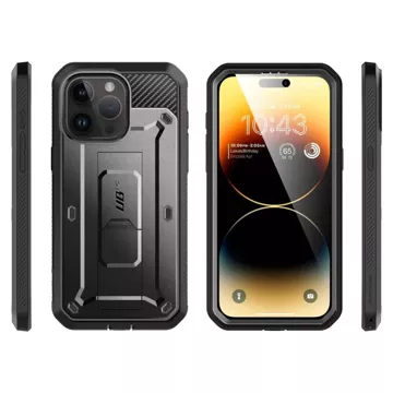 Etui Supcase Unicorn Beetle Pro für iPhone 15 Pro Max schwarz