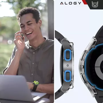 Etui Tech-Protect Defense360 für Samsung Galaxy Watch 6 (40 mm) klar