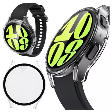 Etui Tech-Protect Defense360 für Samsung Galaxy Watch 6 (40 mm) klar