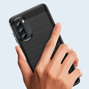 Etui TpuCarbon für Motorola Moto G52 / G82 5G Schwarz