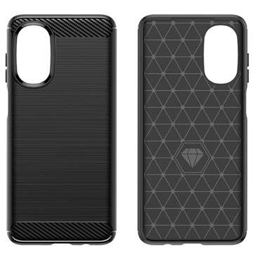 Etui TpuCarbon für Motorola Moto G52 / G82 5G Schwarz