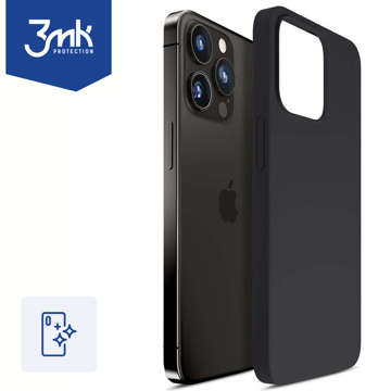 Etui für Apple iPhone 14 Pro Max - 3mk Hardy Silicone MagCase Graphite