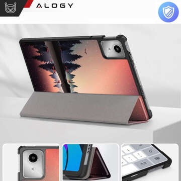 Etui für Lenovo Tab M11 10.95" TB330FU / TB330XU / TB331FC Tablet-Hülle Case Alogy Book Cover Lake