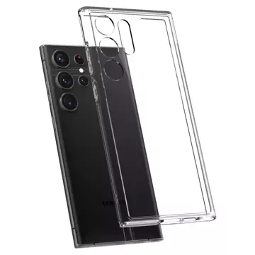 Etui für Spigen Ultra Hybrid für Samsung Galaxy S23 Ultra Crystal Clear