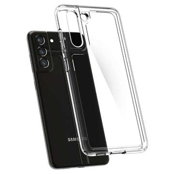 Etui für das Samsung Galaxy S21 FE Gehäuse Spigen Ultra Hybrid Crystal Clear