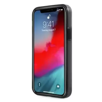 Etui für das Telefon BMW BMHCP12LMBTOK für Apple iPhone 12 Pro Max 6,7" transparentes Hardcase Sandblast