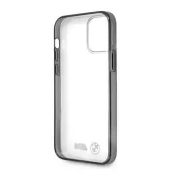 Etui für das Telefon BMW BMHCP12LMBTOK für Apple iPhone 12 Pro Max 6,7" transparentes Hardcase Sandblast