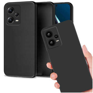 Etui für das Telefon Icon Case für Xiaomi Redmi Note 12 5G / Poco X5 5G Black