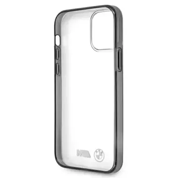 Etui na phone BMW BMHCP12SMBTOK für Apple iPhone 12 Mini 5,4" transparentes Hardcase Sandblast