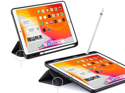 Etui obudowa ESR Rebound Pencil für Apple iPad 10.2 2019/2020/2021 Schwarz