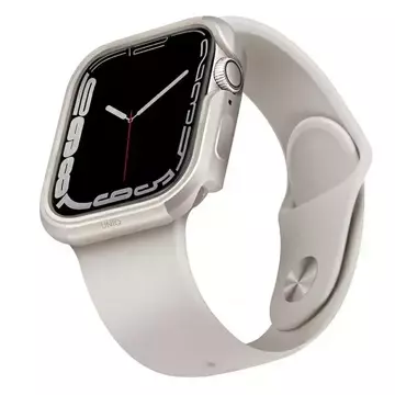 Etui ochronne UNIQ Valencia für Apple Watch Series 4/5/6/7/8/SE 45/44mm Starlight