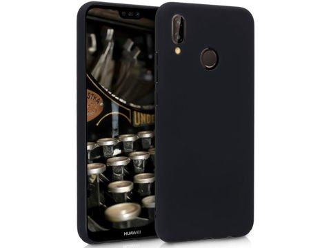 Etui silikonowe Alogy slim case do Huawei P20 Lite czarne