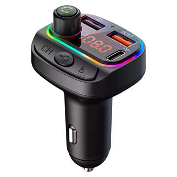 FM-Transmitter Bluetooth 5.0 C14 MP3-Player USB-Autoladegerät USB-C PD