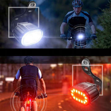 Fahrrad Frontlicht T6 LED Dioden Front Rücklicht wasserdicht