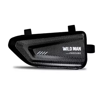 Fahrradrahmenkoffer WILDMAN L E4 Fahrradhalter schwarz/schwarz