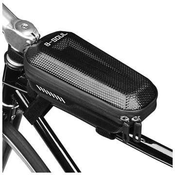 Fahrradtasche wasserdicht Hard Pouch Fahrradtasche Fahrradhaltertasche 23x10x10cm (S) schwarz