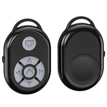 Fernbedienung Bluetooth-Fernbedienung zur Telefonsteuerung, zum Fotografieren, Aufnehmen und Scrollen von Alogy Black