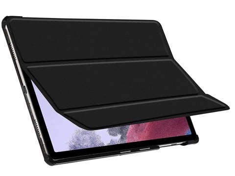 Flip Case Alogy Book Cover für Galaxy A7 Lite 8.7 T220 / T225 Schwarzes Glas