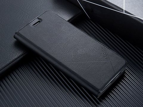 Flip Wallet Alogy Ledertasche für Apple iPhone 11 Pro Max Schwarz