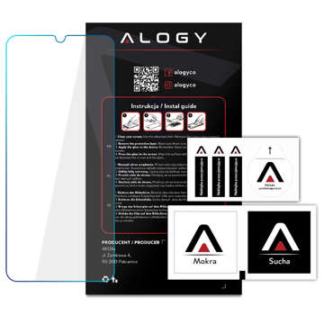 Gehärtetes Glas 9H Alogy Displayschutzglas für Oppo A57 5G