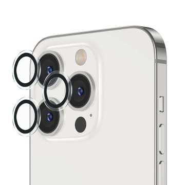 Gehärtetes Glas ESR Kameraobjektiv für das Objektiv für Apple iPhone 14 Pro / 14 Pro Max Schwarz