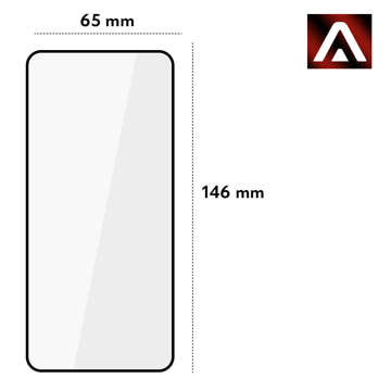 Gehärtetes Glas für Alogy Full Glue Hülle freundlich für Samsung Galaxy S21 Black