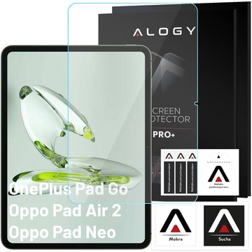 Gehärtetes Glas für OnePlus Pad Go/Oppo Pad Air 2/Oppo Pad Neo 11,4 Zoll Displayschutzglas 9H Alogy Pro