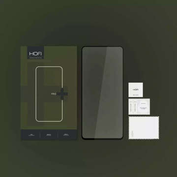 Gehärtetes Glas für den Bildschirm des Hofi Glass PRO Telefons für Xiaomi Redmi Note 12 4G / LTE Schwarz