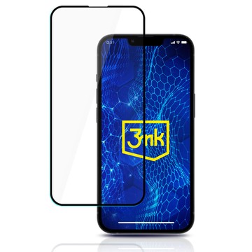 Gehärtetes Glas für iPhone 13/ 13 Pro/ 14 3mk HardGlass Max Lite™ 9H Vollbild