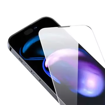 Gehärtetes Glas mit Anti-Staub-Beschichtung 0,3 mm Baseus Crystal für iPhone 14 Pro Max (1 Stück)