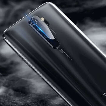 Gehärtetes Glas x2 Alogie für die hintere Linse für Xiaomi Redmi Note 8 Pro