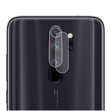 Gehärtetes Glas x2 Alogie für die hintere Linse für Xiaomi Redmi Note 8 Pro