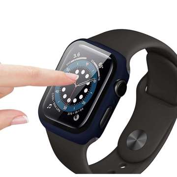 Gehäuse mit Defense360 Glas für Apple Watch 7 45mm Klar