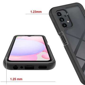 Gepanzerte Hülle Defense360 ShockProof Hülle für Galaxy A13 4G / LTE Schwarz