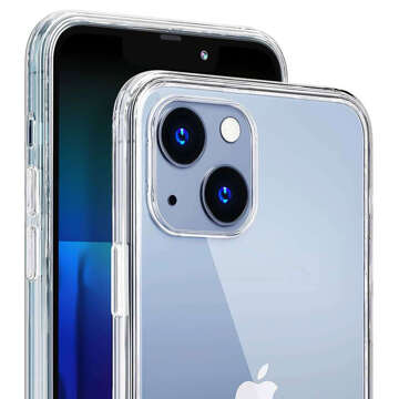 Gepanzerte Hülle für iPhone 15 Plus 3mk Armor Case Klare, schützende transparente Rückseite