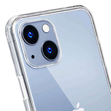 Gepanzerte Hülle für iPhone 15 Plus 3mk Armor Case Klare, schützende transparente Rückseite