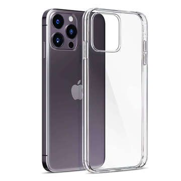 Gepanzerte Hülle für iPhone 15 Pro 3mk Armor Case Klare schützende Rückseite aus transparentem Glas