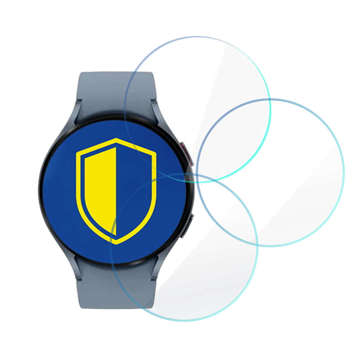 Glas Displayschutzfolie x3 3mk Uhrenschutzfolie für Samsung Galaxy Watch 5 44mm