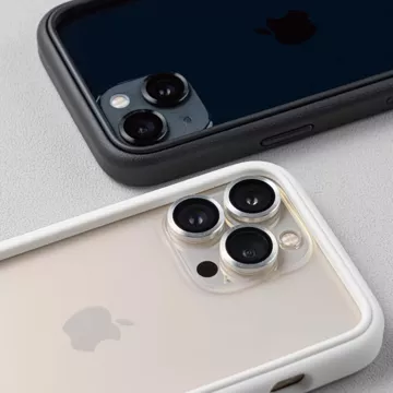 Glas für Apple iPhone 16 Pro / 16 Pro Max Kameraschutz Objektiv 3mk Lens Protection Pro Titangrau Schutzhülle