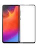 Glass Alogy Full Glue Hülle freundlich für Samsung Galaxy A60 / M40 Schwarz