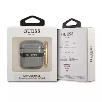 Guess GUA2HHTSK AirPods decken Czarny / Black Strap Collection ab