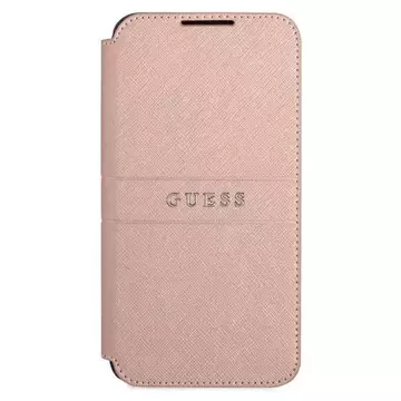 Guess GUBKS22MPSASBPI S22 S906 rosa / rosa Buch Saffiano Stripes