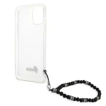 Guess GUHCP12LKPSBK iPhone 12 Pro Max 6,7" Transparente Hardcase Black Pearl