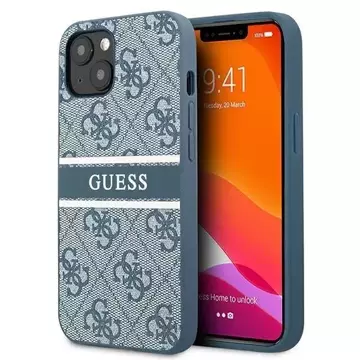 Guess GUHCP13S4GDBL 13 Mini 5,4" Niebieski/Blau Hardcase 4G Stripe