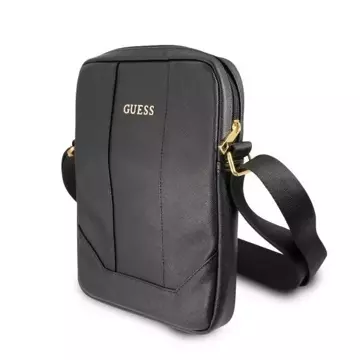 Guess Torba GUTB10TBK 10" Czarna/schwarz Saffiano Tablet Tasche